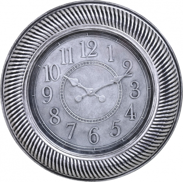Часы настенные Ticker серый 52,8x54,5 см