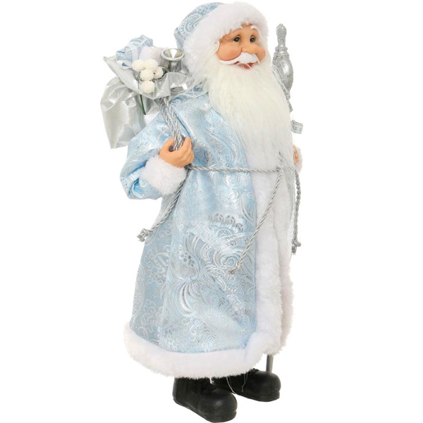 Фигура Дед Мороз ST18-72186 46 см голубой