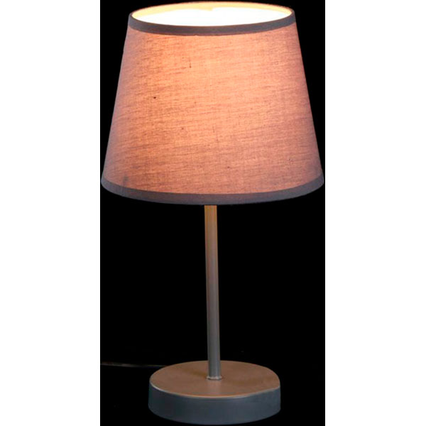 Настольная лампа декоративная Accento lighting ALT-T-A51GR 1x40 Вт E14 серый 