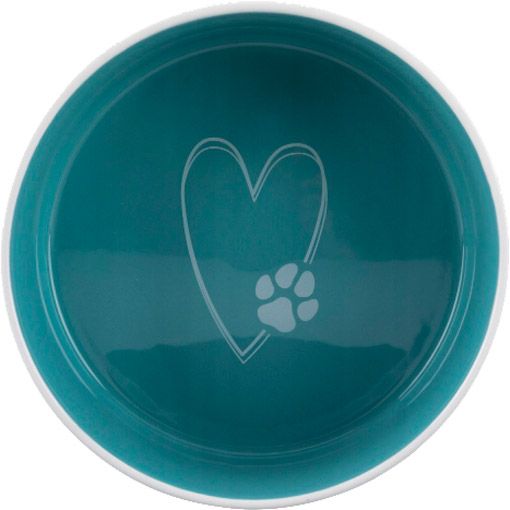 Миска Trixie для собак Pet's Home кремовая/голубая 25050