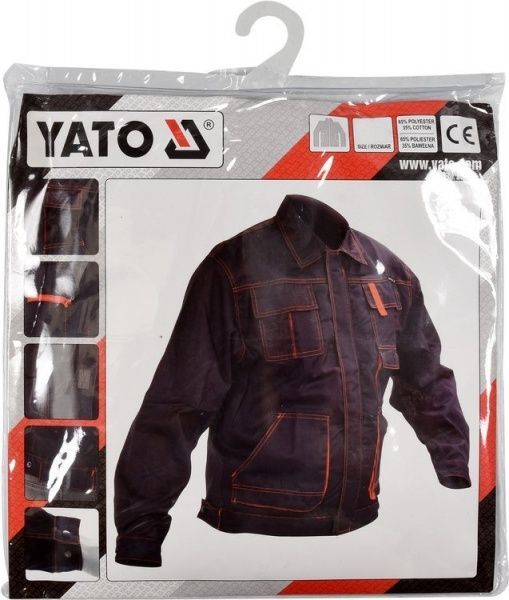 Куртка рабочая YATO р. XXL YT-80399 темно-синий
