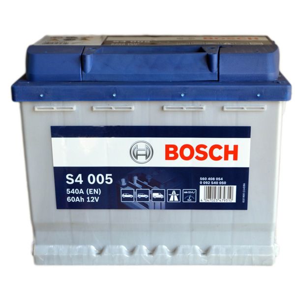 Аккумулятор автомобильный Bosch S4 006 60А 12 B «+» слева