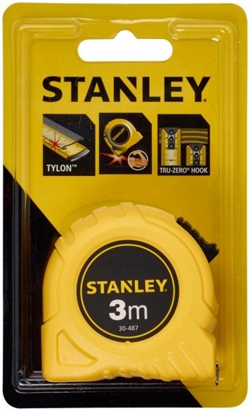 Рулетка Stanley Standart 0-30-487 3м x12,7мм
