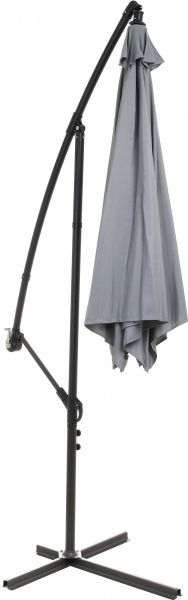 Зонт садовый Indigo с наклоном серый FNGD-03 3,5 м