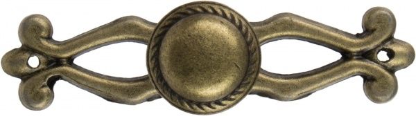 Меблева ручка L1194 PLATE антична бронза