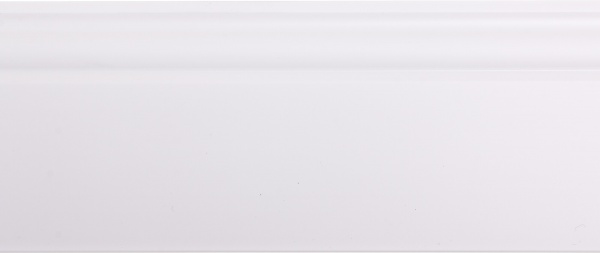 Плинтус King Floor JX113-W белый 2000x80x12 мм 