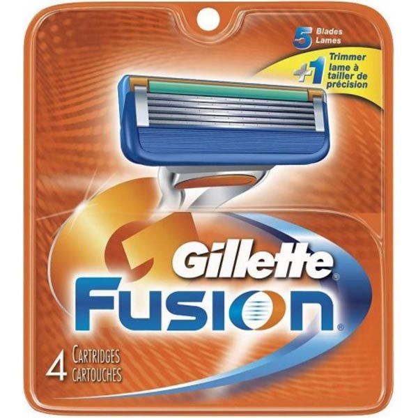 Сменный картридж Gillette Fusion 5 4 шт.