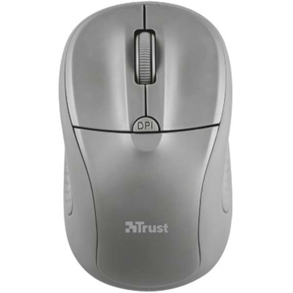Мышь беспроводная Trust Primo Wireless Mouse grey