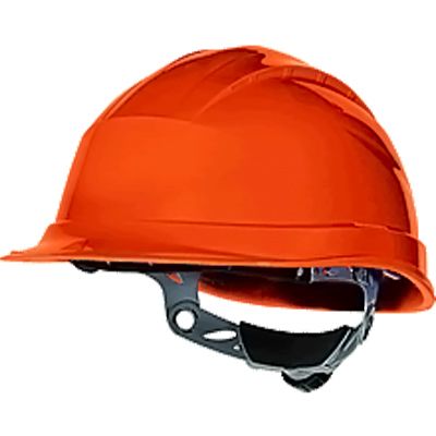 Каска защитная строительная Quartz 3 оранжевая