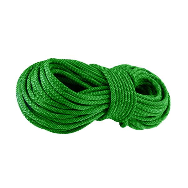 Веревка вязаная 6 мм зеленая