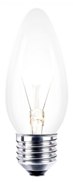Лампа накаливания Techlamp B35 40 Вт E27 230 В прозрачная 