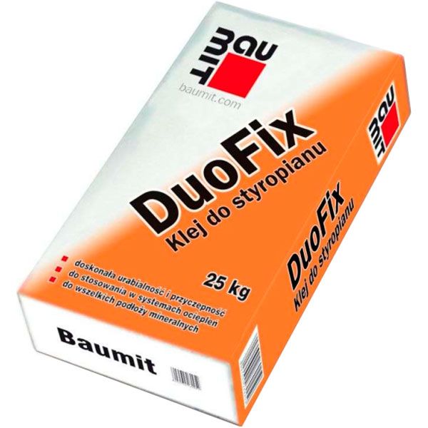 Клей для теплоізоляції Baumit DuoFix 25 кг