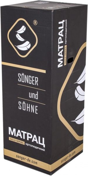 Матрас Gold Sonnig ортопедический в коробке и вакуумной упаковке Songer und Sohne 90х200 см