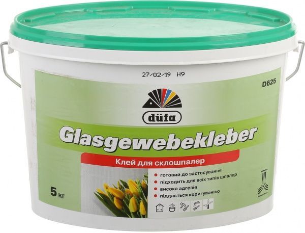 Клей для стеклообоев Dufa Glasgewebekleber Д625 5 кг