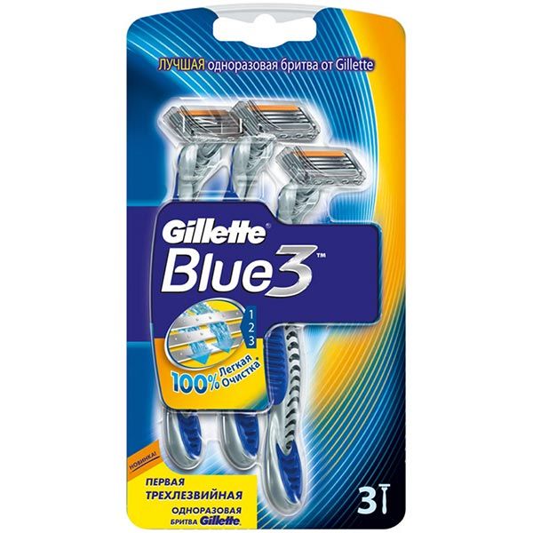 Станок для бритья Gillette Blue 3 3 шт