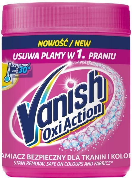 Пятновыводитель Vanish Oxi Action для ткани 470 г