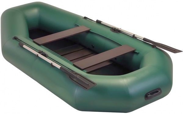 Лодка надувная Kolibri К-210 без пайола зеленый