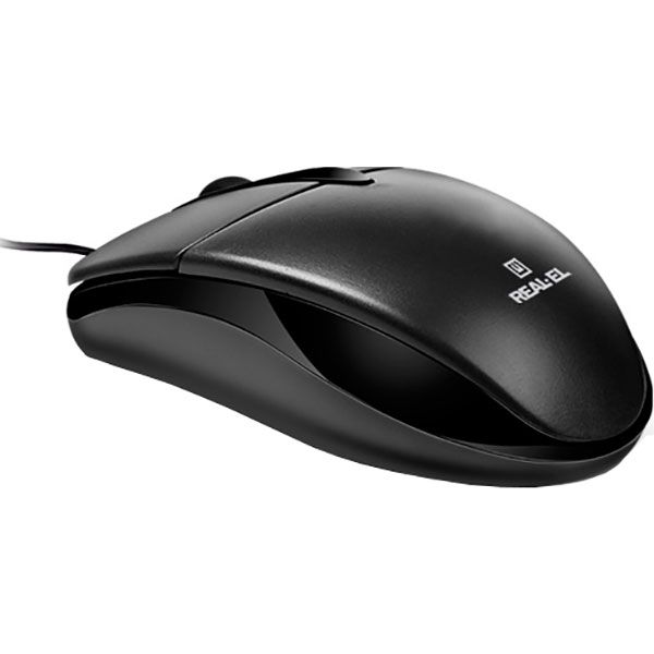 Мышь Real-El RM-211 black