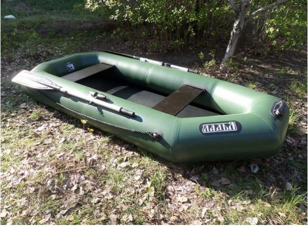 Лодка надувная Ладья гребний ЛТ-310ЕСТ зеленый