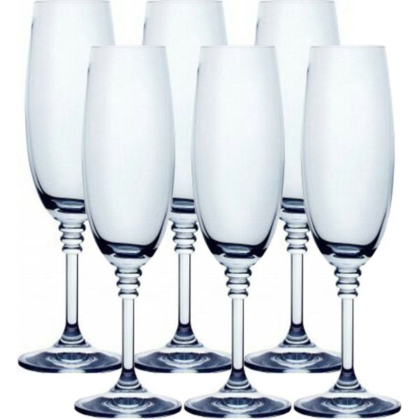 Набор бокалов для шампанского Olivia 190 мл 6 шт b40346 Bohemia