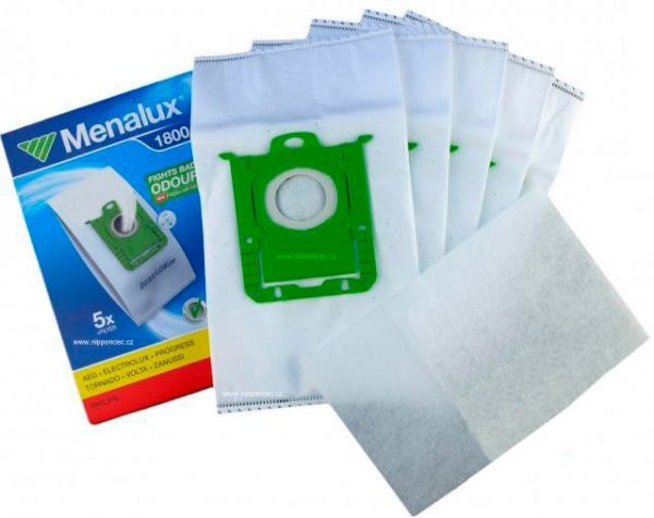 Набор мешков Menalux 1800 + 1 моторный фильтр для пылесосов с S-BAG