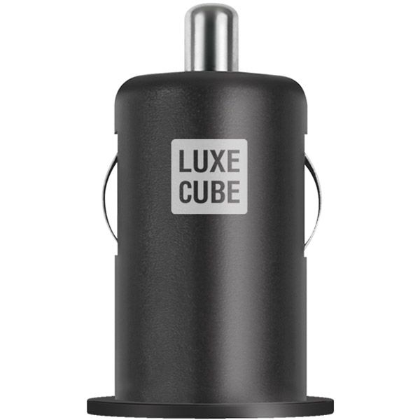 Зарядное устройство автомобильное Luxe Cube USB 1A black