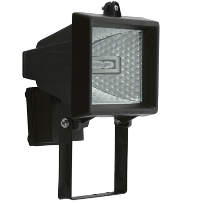 Прожектор галогеновий Ultralight 150 Вт чорний