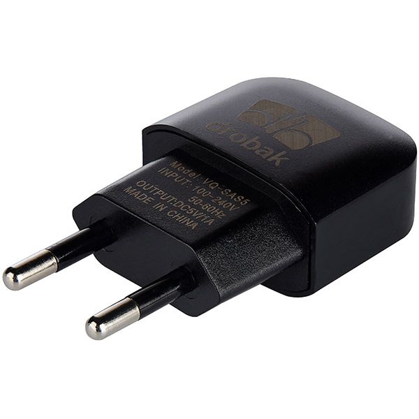 Зарядний пристрій Drobak Power 220V-USB black