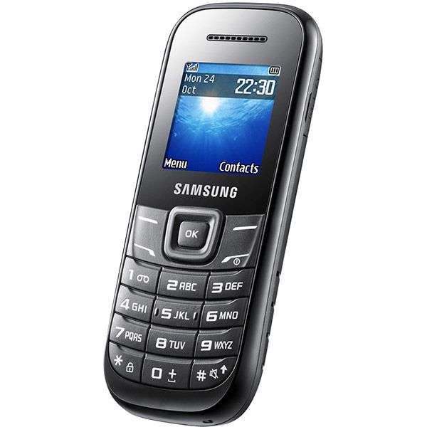 Телефон мобильный Samsung E1200 black