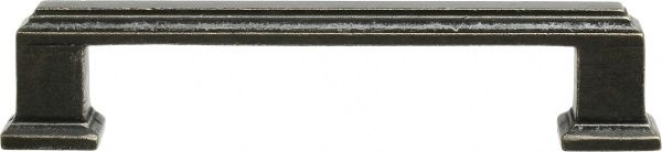 Мебельная ручка 96 мм матовая темная античная бронза MVM D-1010-96 MBAB