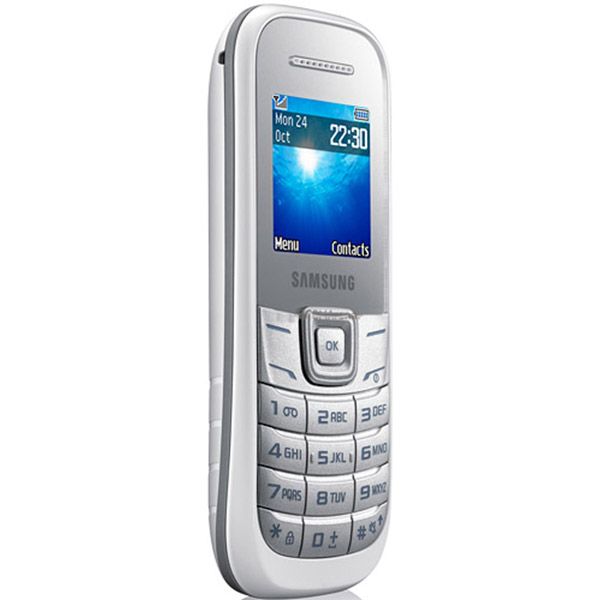 Телефон мобильный Samsung E1200 white