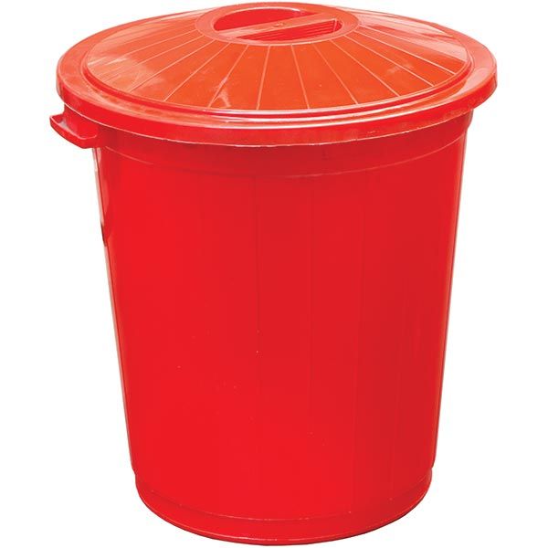 Бак для мусора Ал-Пластик с крышкой 35 л