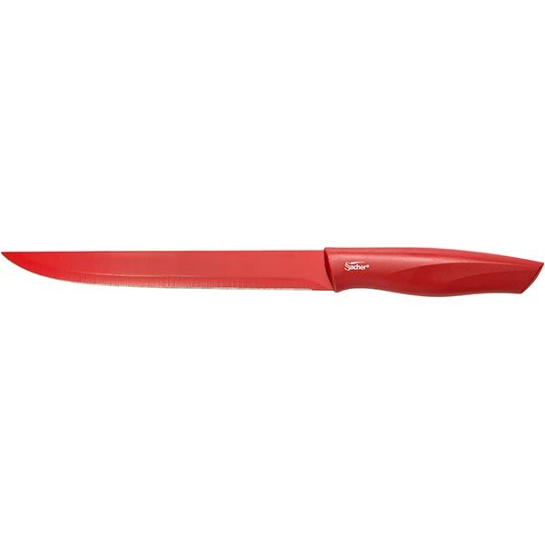 Нож для сыра Sacher красный 20 см