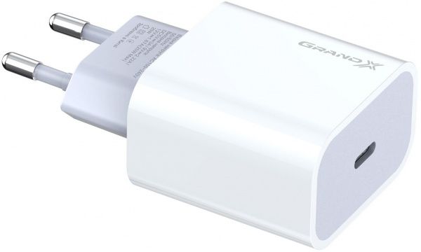 Зарядное устройство Grand-X CH-770 20W PD 3.0 USB-C для Apple iPhone и Android QC4.0,FCP,AFC 