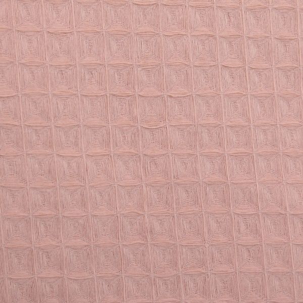 Полотенце вафельное 45x60 см персиковый Домашній текстиль 