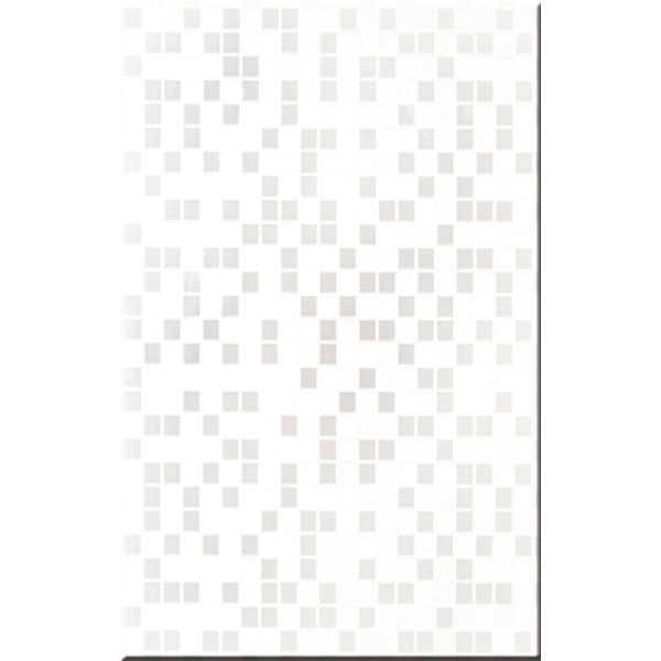 Плитка Карпатська кераміка Квадро білий 250x333 мм