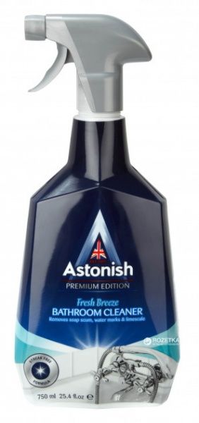 Средство Astonish для чистки ванной комнаты универсальное 0,75 л