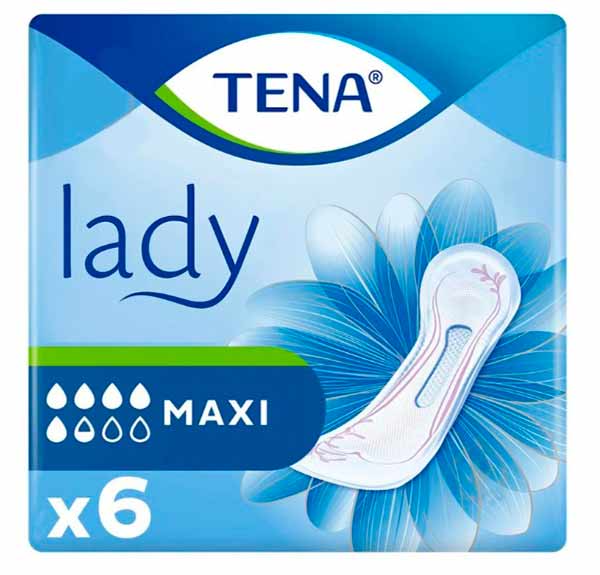 Прокладки урологічні Tena Lady Maxi maxi 6 шт.