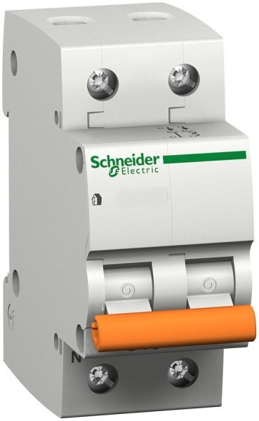 Автоматический выключатель  Schneider Electric ВА63 40/2/С 2Р 40 А 4,5 кА 11217