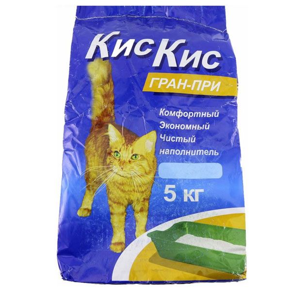Наполнитель для кошачьего туалета Кис Кис 5 кг 