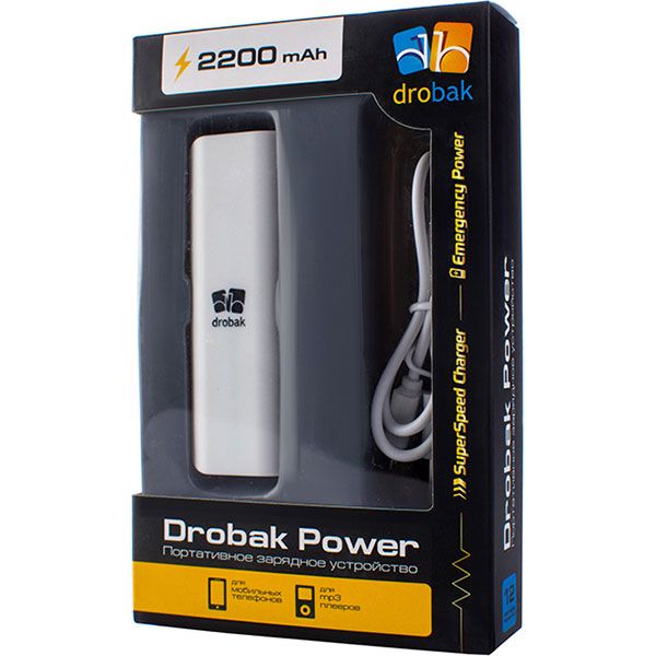 Зарядний пристрій Drobak Power-2200 white