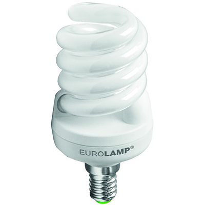 Лампа Eurolamp T2 Spiral 15 Вт 4100K E14
