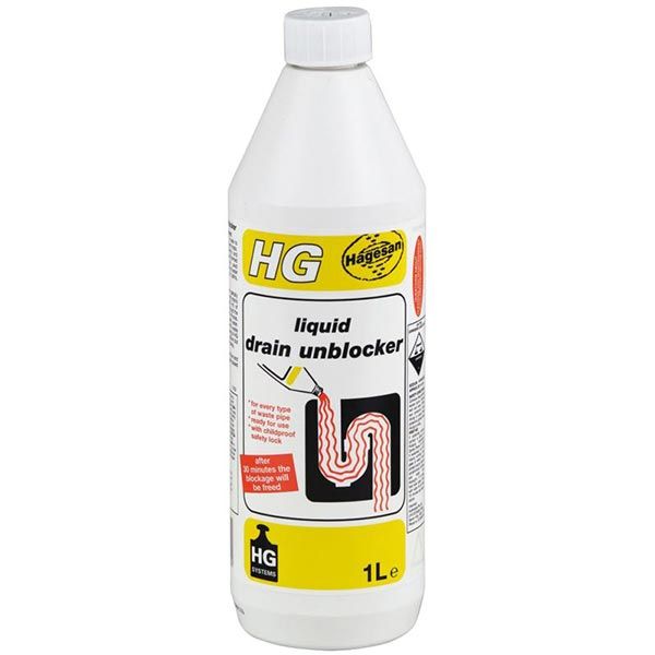 Жидкость для чистки труб HG 1 л