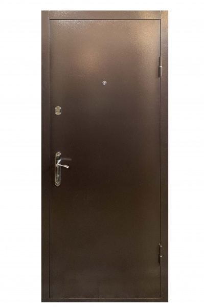 Дверь входная Министерство дверей КУ-Оптима орех мореный 2050x960 мм правая