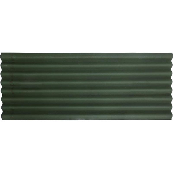 Комплект Onduline 9+1 Лист бітумний Onduline DIY зелений 2000х760 мм