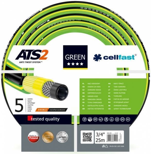 Шланг для полива Cellfast Green ATS 3/4