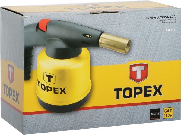 Газовая паяльная лампа  Topex 44E142