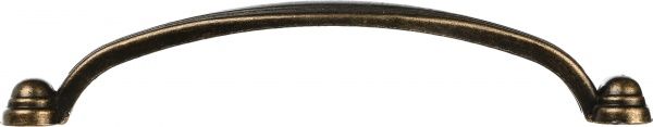 Меблева ручка L385 96 мм антична бронза