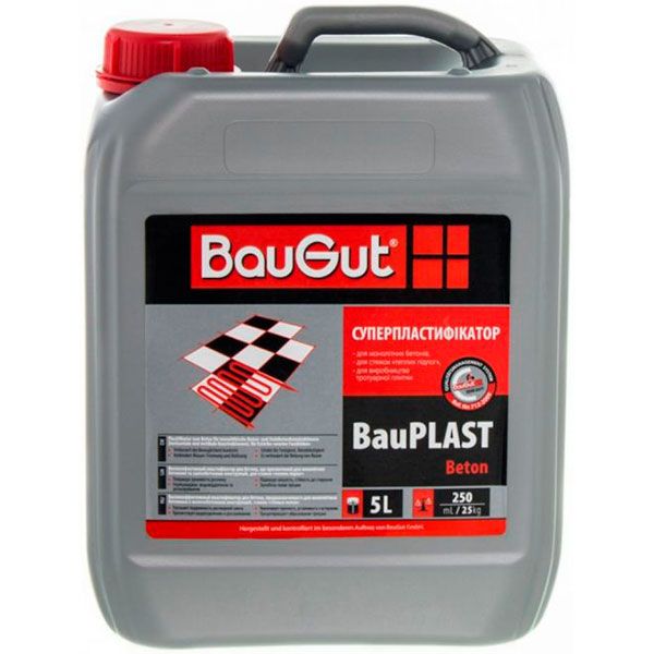Бетономешалка Forte EW6140P + BauGut BauPlast Beton 5 л