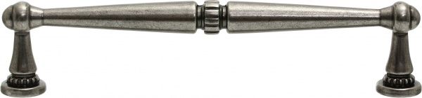 Мебельная ручка 128 мм матовый античный никель MVM D-1015-128 MAN